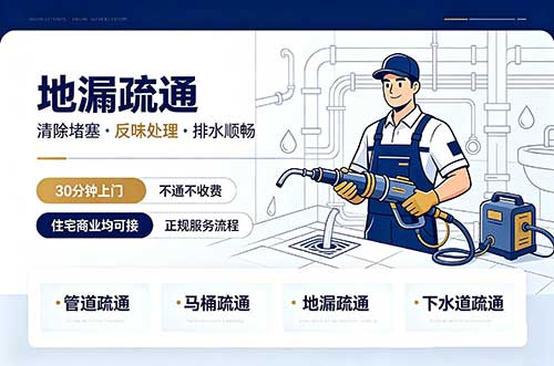 慈溪地漏疏通