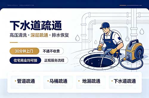 慈溪下水道疏通