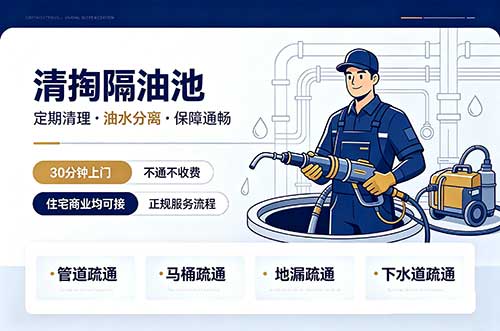 慈溪清掏隔油池